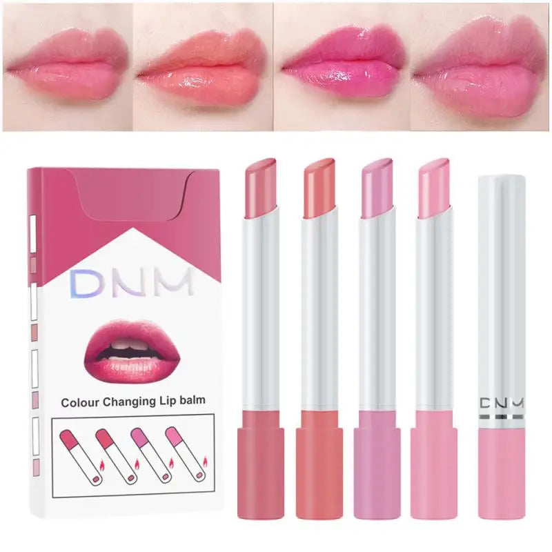 1/4Pcs Makeup Lipstick Korean Cosmetics Sexy Lipstick Set Lip Tint Lip Gloss Waterproof Maquillaje Matte Long Lasting Make Up