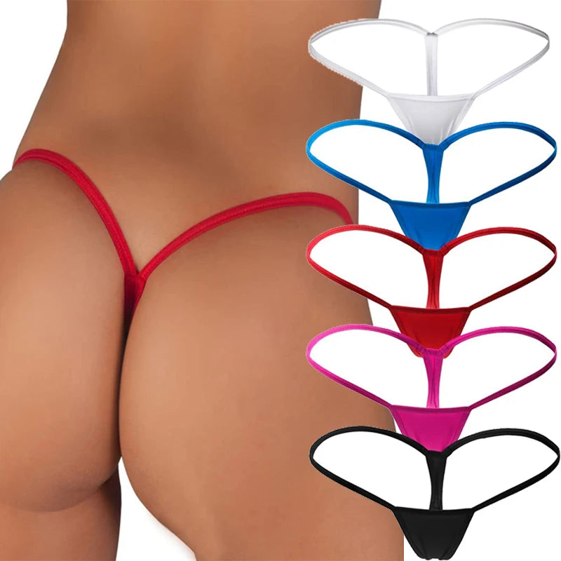 1PCS Hot Sale Cotton Panties Thongs Tangas Sexy Women Underwear Low Waist G-Strings Female Seamless Sexy Panty V-String