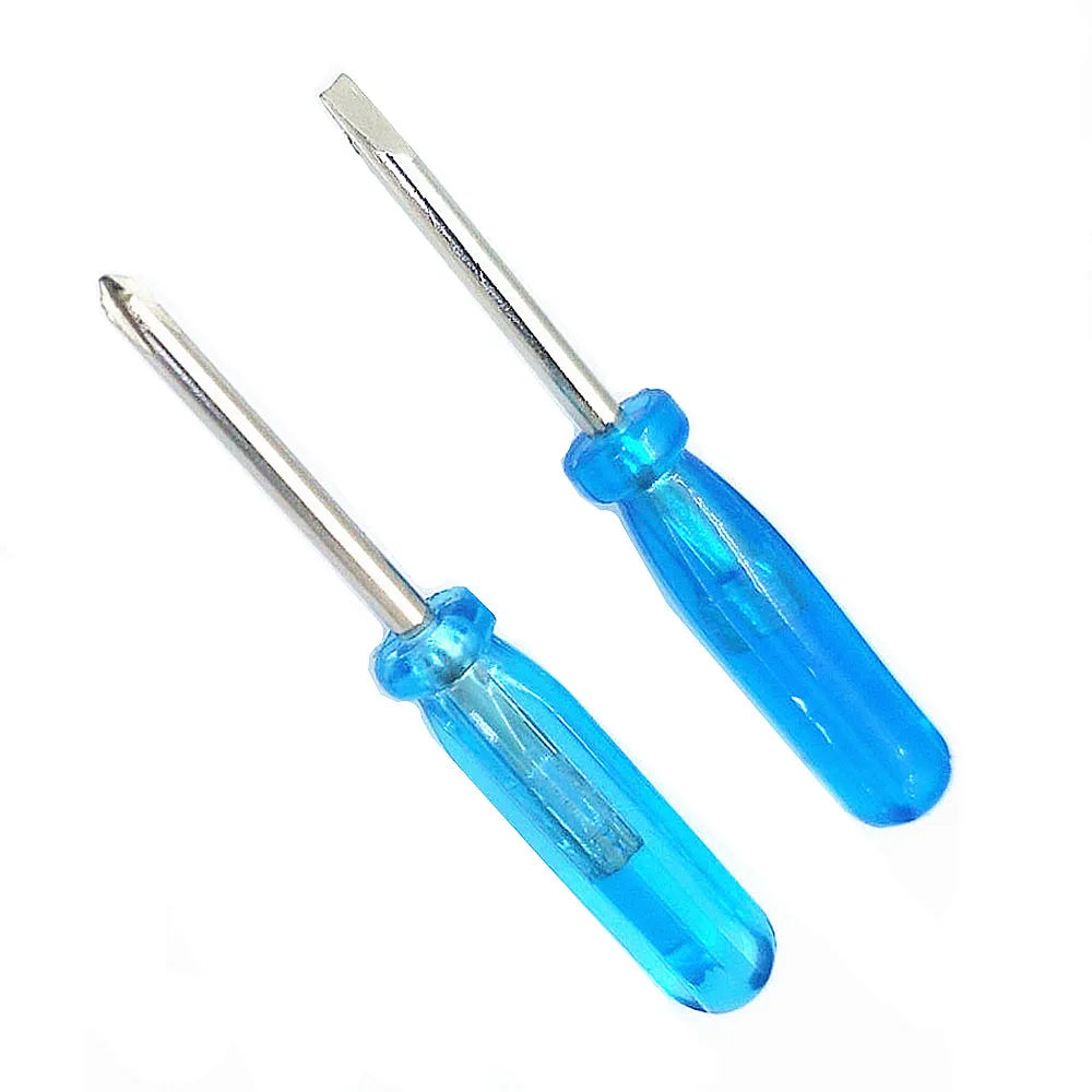 1Pcs Mini Small Portable Radish Head Screw Driver Transparent Handle Repair Hand Tools Precision Car Repair Screwdriver Kit Set