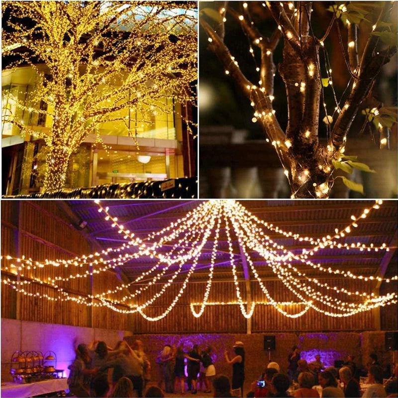 5M/12M/22M/32M Solar Light Outdoor Garden Fairy String Light Led Twinkle Waterproof Lamp for Christmas Patio Tree Party