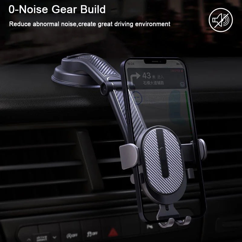 Car Phone Holder Stand Gravity Dashboard Phone Holder Mobile Phone Support Universal For iPhone14 13 12 11 Xiaomi Samsung