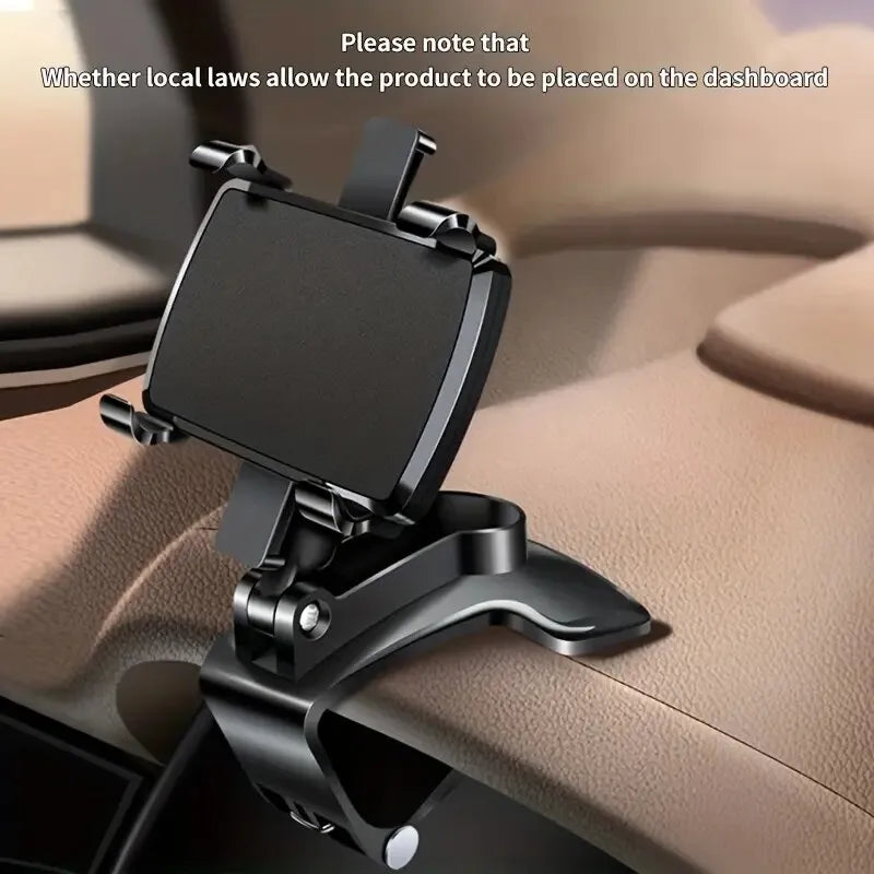 Car Phone Holder Stand Universal Dashboard Car Clip Mount GPS Bracket Car Mobile Phone Support in Car For iPhone Samsung Xiaomi