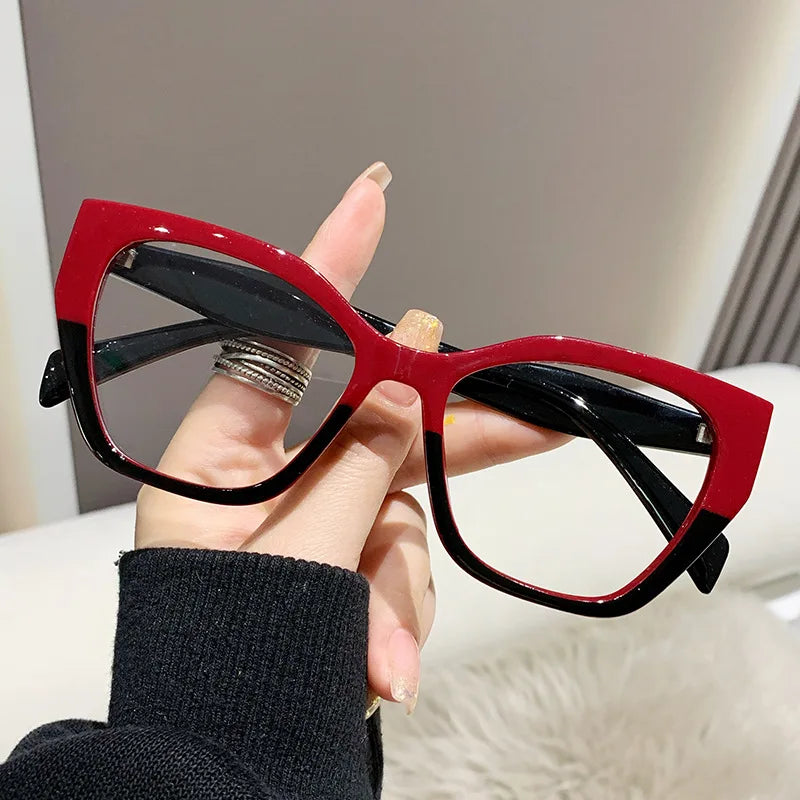 Cat eye Glasses Optical Frame Women Blue Light Blocking Eyeglasses Brand Designer Spectacles Computer Glasses Eye Protection New