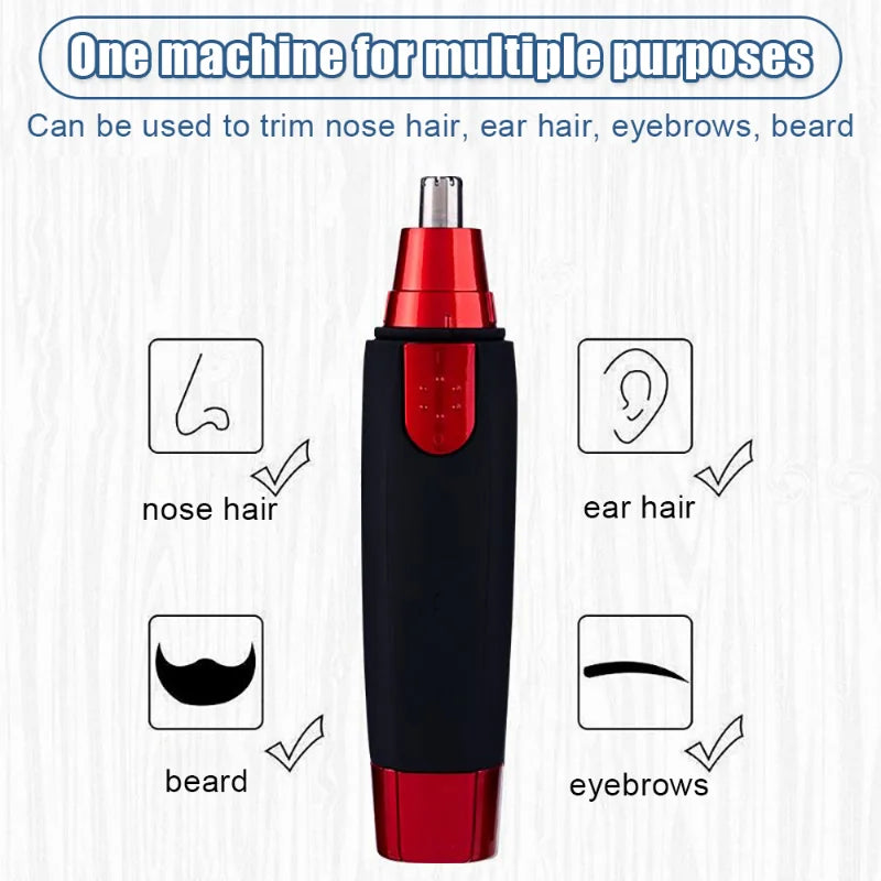 Electric Nose Hair Trimmer Ear Face Eyebrow Hair Clean Trimmer House Home Men Women Nose Hair Nose Remover Face Care Kit Tools