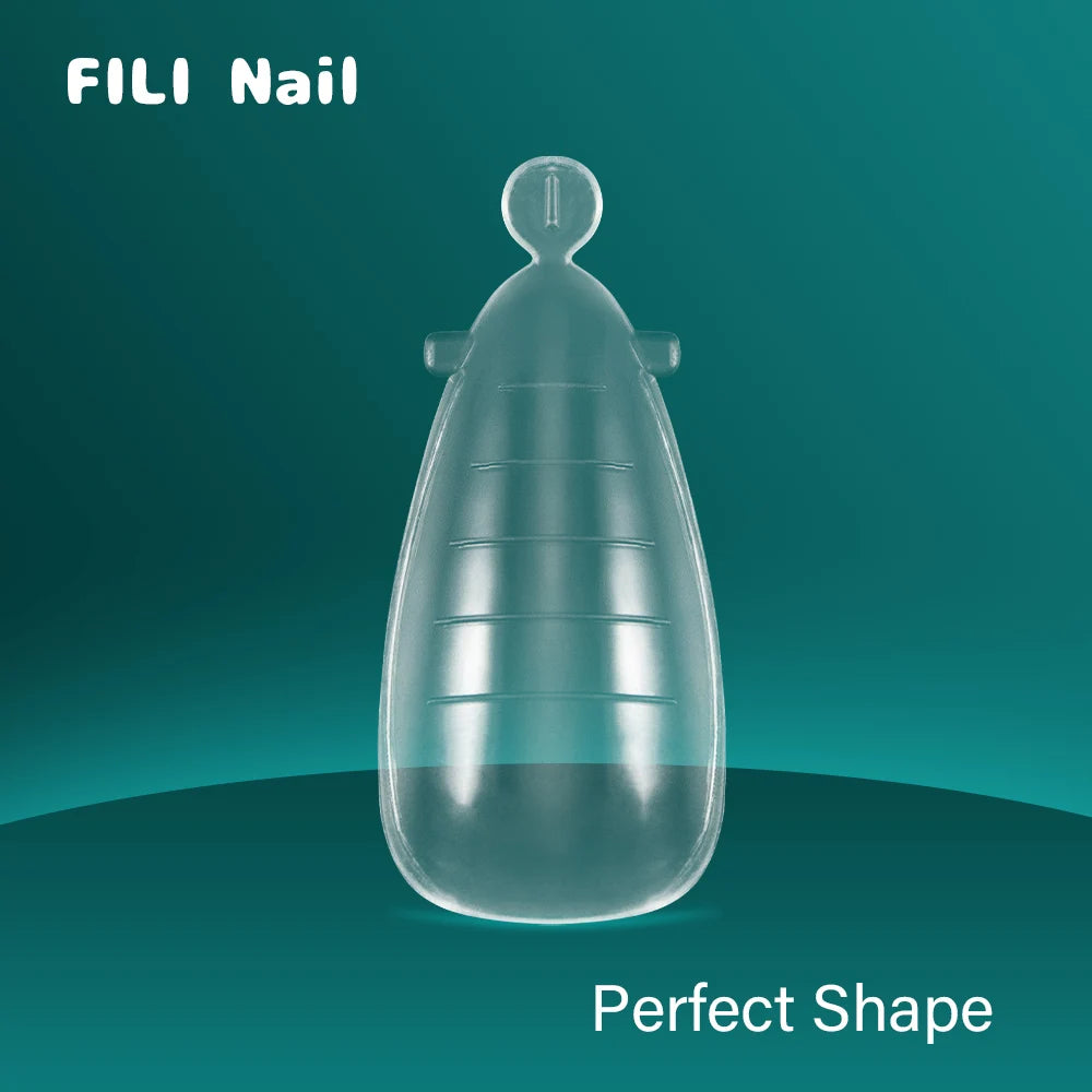 FILI Nails Art Tool Set Quick Building Mold Nail Brush Kit Dual Forms Nail Extension System With Nail Pen Gel Clips For Top Form