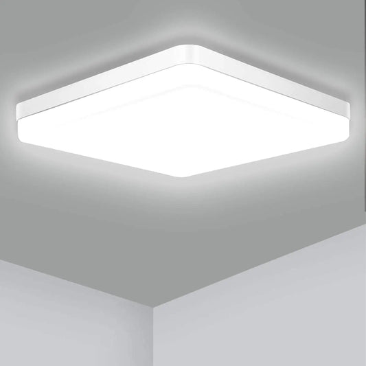 IRALAN  Square LED Ceiling Light Bedroom Light Neutral White Cool White Warm White 48W 36W 24W 18W LED Ceiling Light