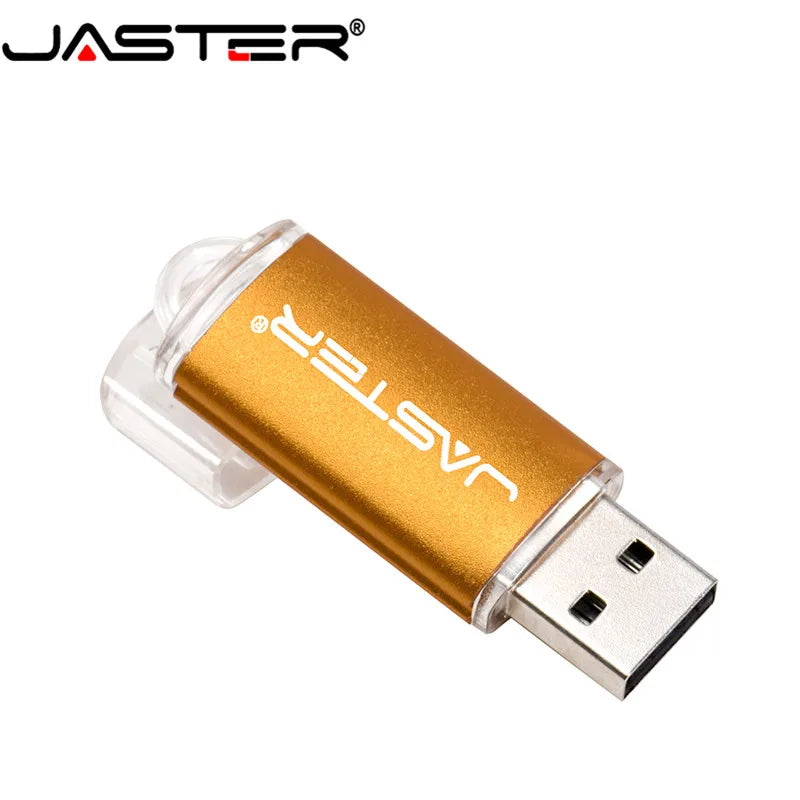 JASTER mini Pen drive USB Flash Drive 4gb 8gb 16gb 32gb 64gb 128gb pendrive metal usb 2.0 flash drive memory card Usb stick