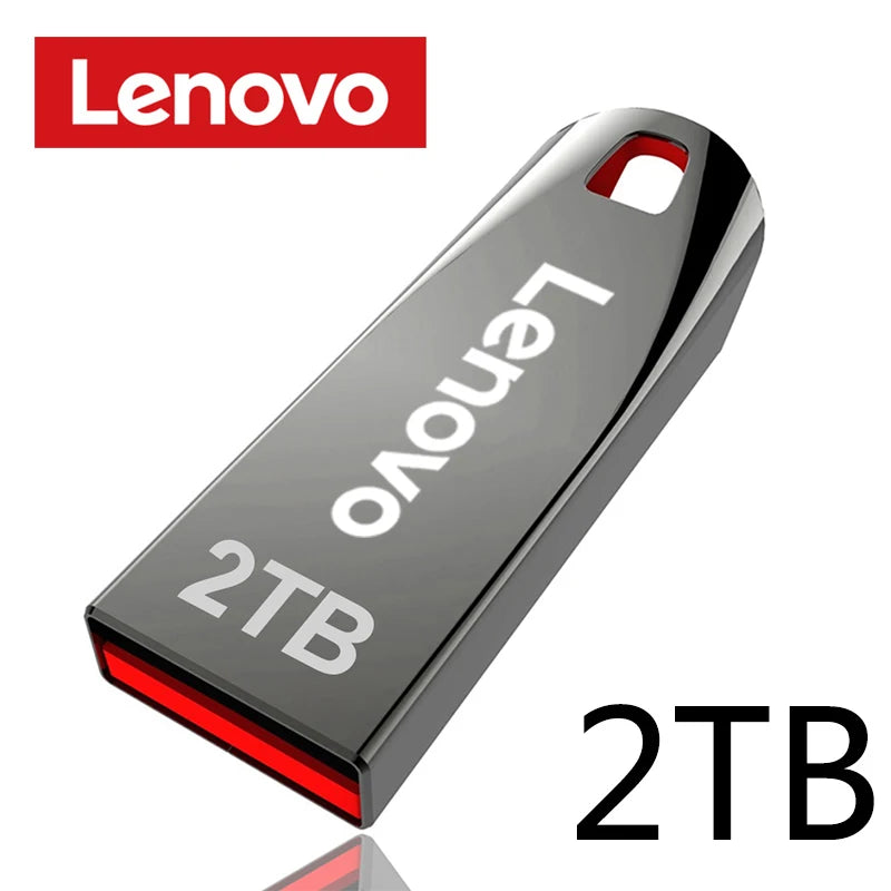 Lenovo Flash Drives 2TB Usb 3.0 Mini High Speed Metal Pendrive 1TB 512GB Stick Portable Drive Waterproof Memoria Storage U Disk