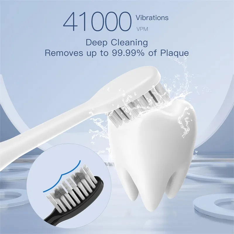 Nandme NX8000 Smart Sonic Electric Toothbrush IPX7 Waterproof Micro Vibration Deep Cleaning Whitener Without Hurting Teeth