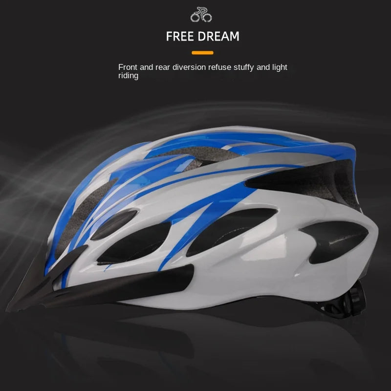 New Cycling Helmet Comfort Lining Lightweight Hollow Men Women Adjustable Riding Safety head protection bike bicycle MTB helmet