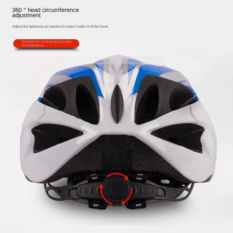 New Cycling Helmet Comfort Lining Lightweight Hollow Men Women Adjustable Riding Safety head protection bike bicycle MTB helmet