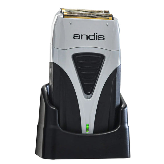 Original Andis Profoil Lithium Plus 17200 Barber Hair Cleaning Electric Shaver For Men Beard Stubble Razor Bald Shaving Machine