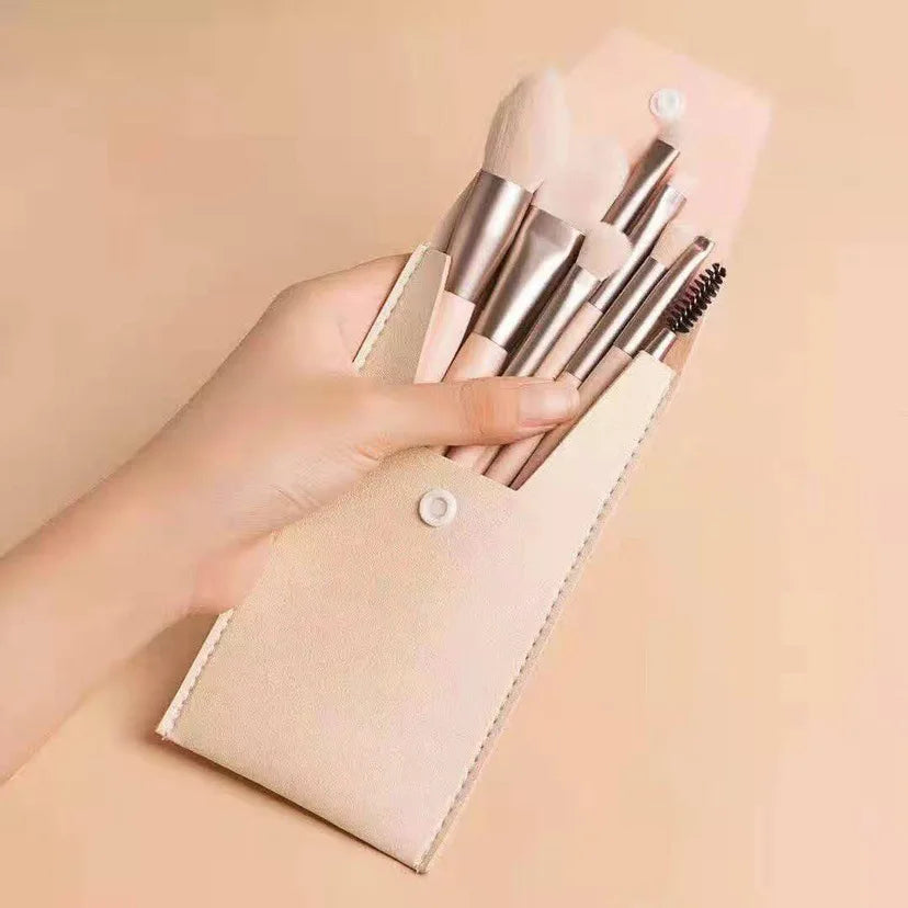 Portable Makeup Brushes Set Women Cosmetic Eyeshadow Blush Powder  Shadow Foundation Blush Blending Concealer Make Up Tool