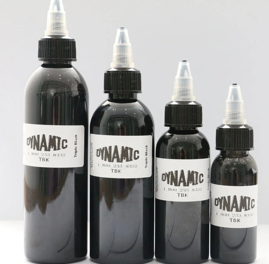 Quality  Dynamic Triple Black Pigment Tattoo Ink 30ml 60ml 90ml 120ml Tattoo Ink Body Color Drawing Teng Black Tattoo Material