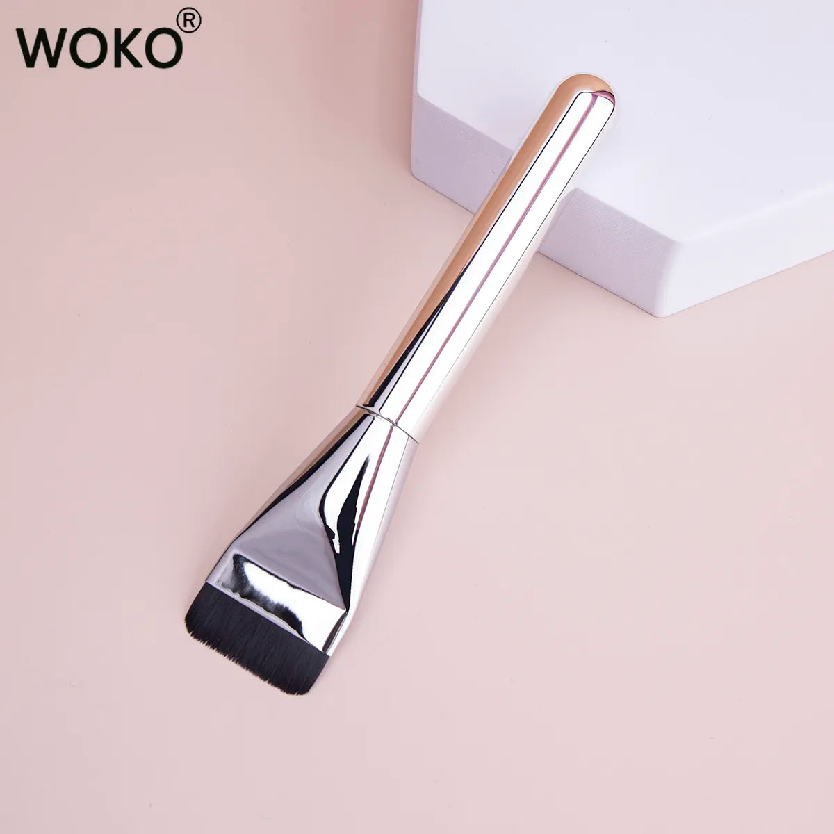 Ultra Thin Foundation Brush Lightweight and Thin Face Contour Brush Flat Contour Brush Blending Foundation Cream Makeup Brushes