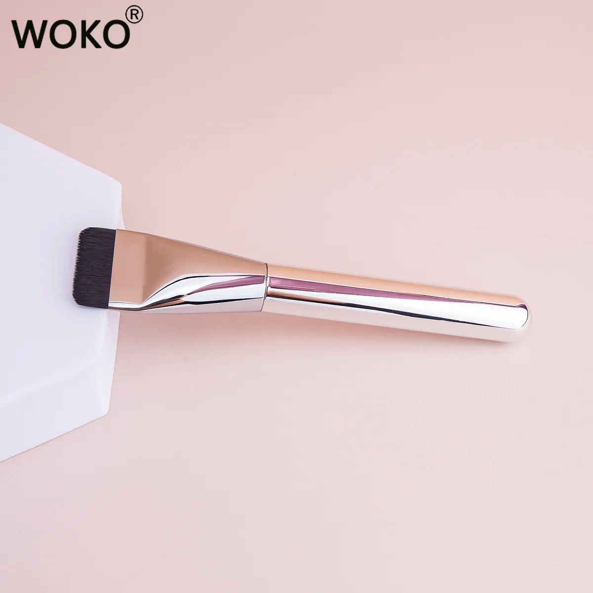 Ultra Thin Foundation Brush Lightweight and Thin Face Contour Brush Flat Contour Brush Blending Foundation Cream Makeup Brushes