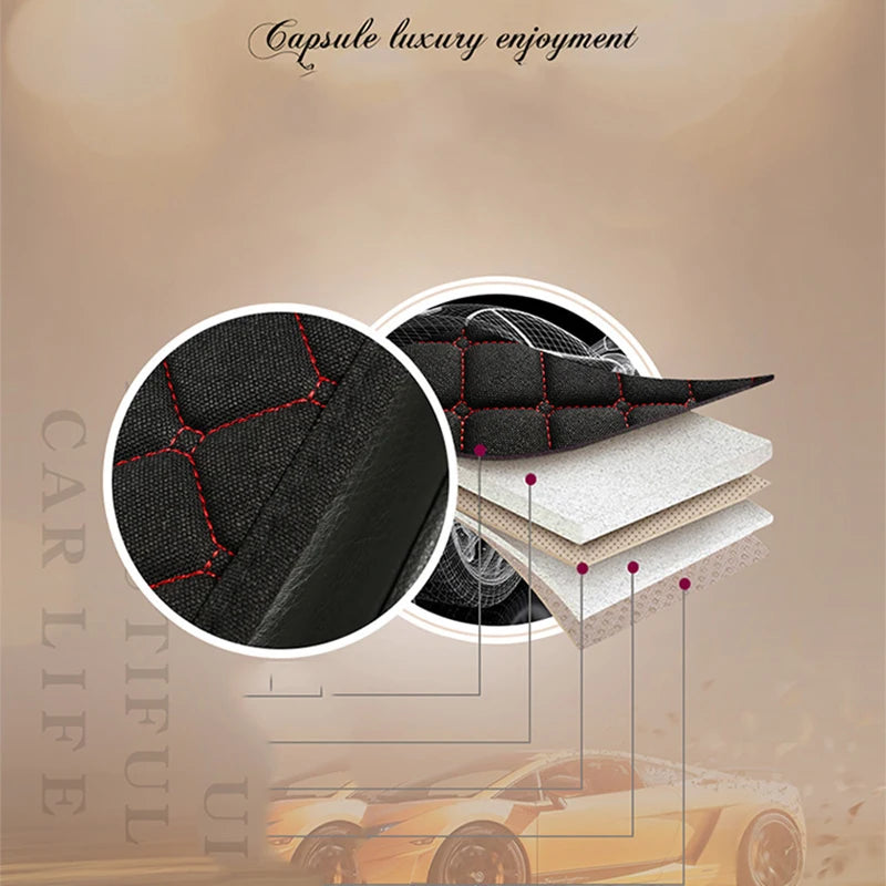 Universal Flax Car Seat Cushion Automobiles Accessories Auto Styling Fits 99% Of Cars