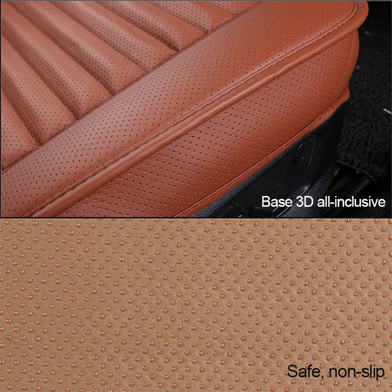 Universal Leather Car Seat Covers interior Automobiles Seats Cover Mats Auto Seat-Cover Cushion Protector Chair Pads Accessories