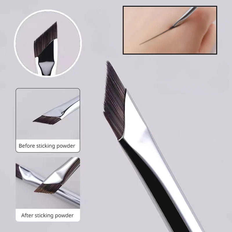 Upgrade Blade Eyeliner Brush Ultra Thin Fine Angle Flat Eyebrow Brush Under The Eyes Place Makeup Brush Precise Detail Brush