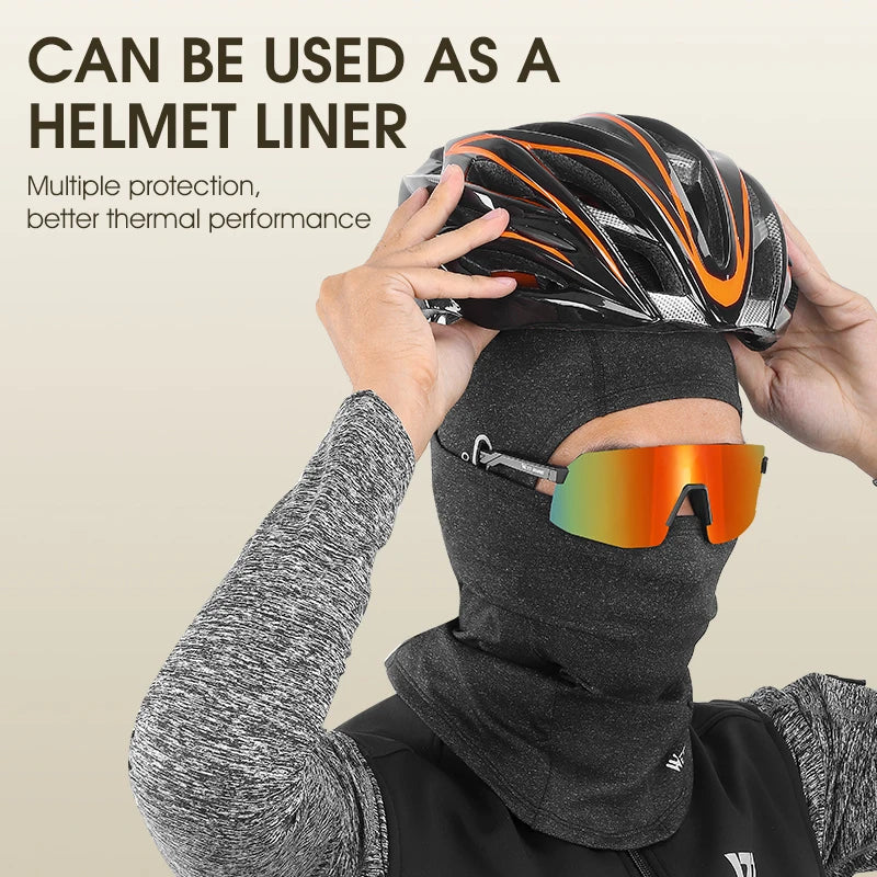 WEST BIKING Warm Winter Balaclava Fleece Cycling Cap Windproof Men Women Sport Scarf Ski Bicycle Motorcycle Running Neck Warmer