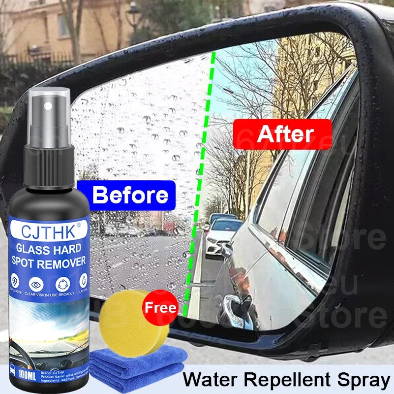 Water Repellent Spray Anti Rain Coating For Car Glass Hydrophobic Anti-rain Car Liquid Windshield Mirror Mask Auto Polish Kit