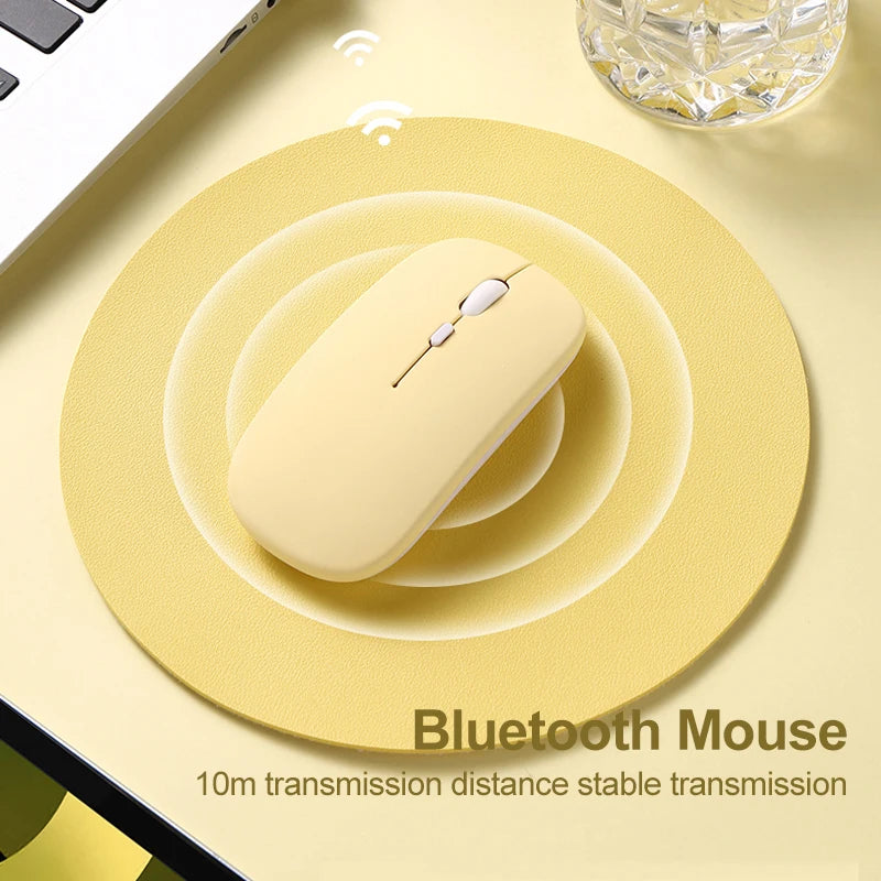 Wireless Bluetooth Mouse Portable Magic Silent Ergonomic Mice For Laptop iPad Tablet Notebook Mobile Phone Office Gaming Mouse