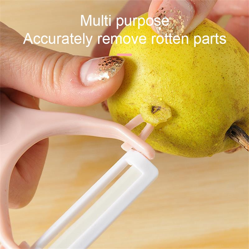 1pcs Ceramic Fruit Peeler Kitchen Multi-Function Planer Household Apple Peeler Potato Peeler