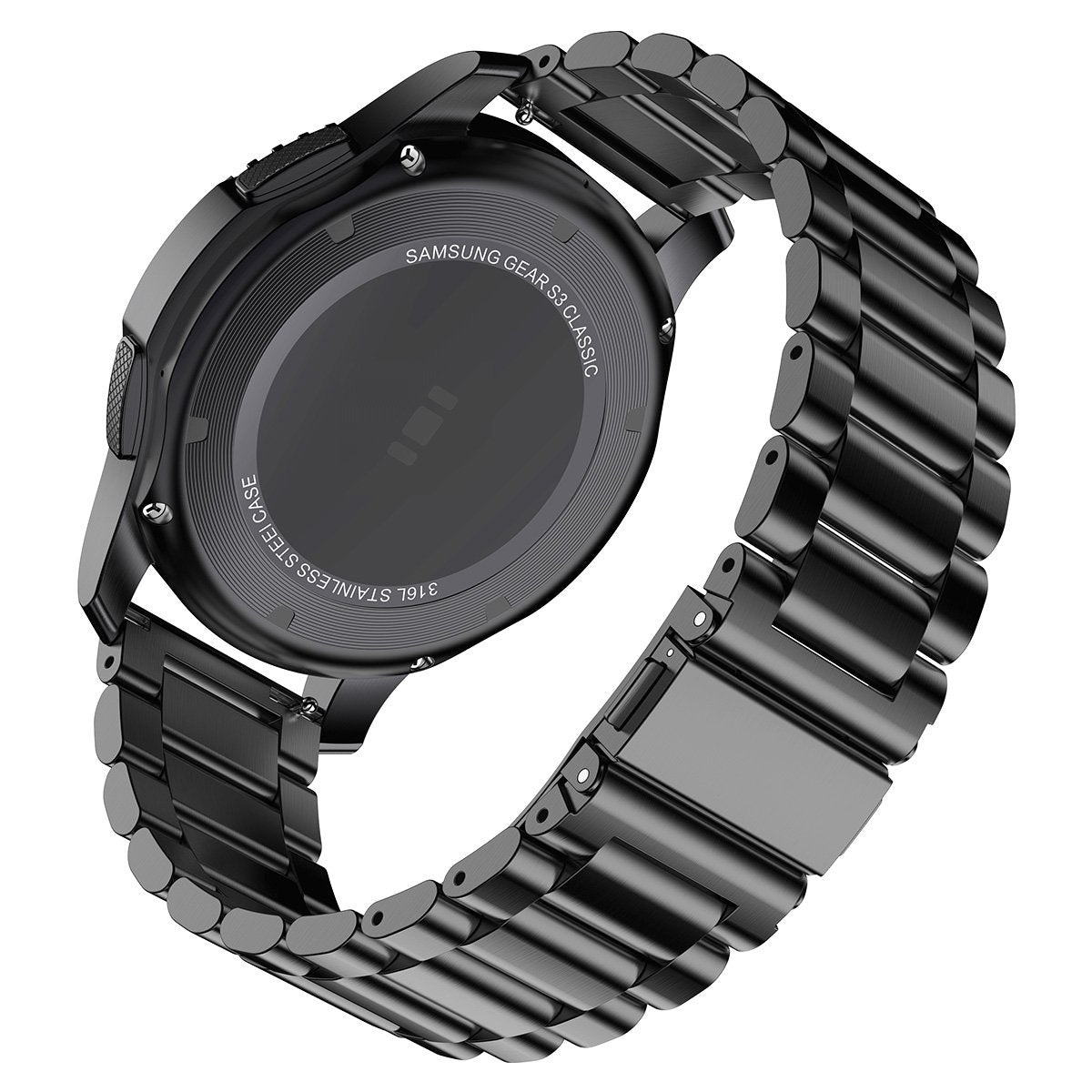 22mm Metal strap for Samsung Galaxy Watch 3 Huawei GT2/Amazfit GTR Stainless steel bracelet wristband for 20mm Samsung Watch 5/4