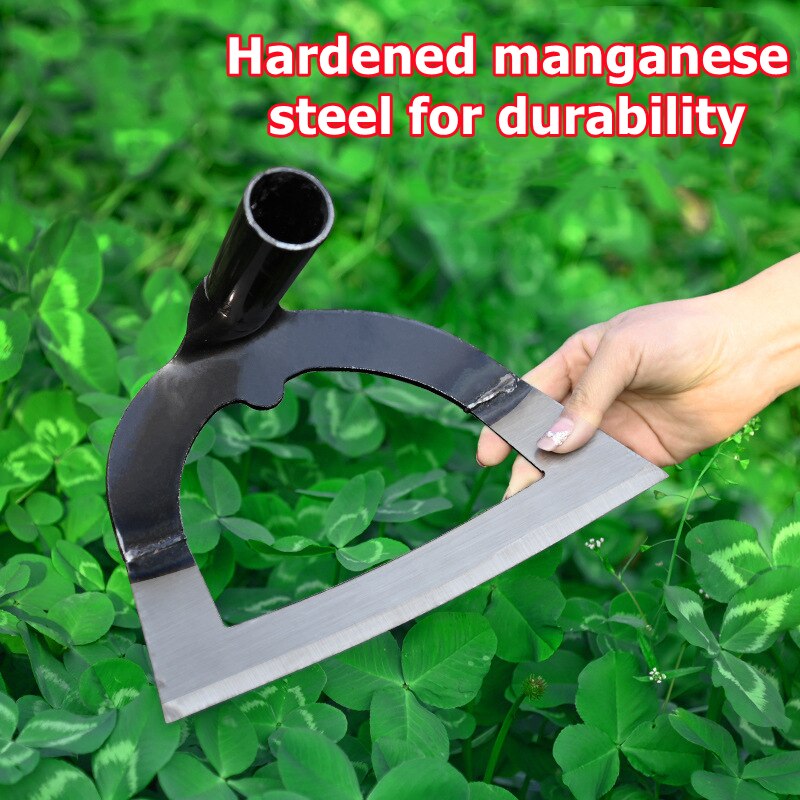 Hollow Hoe Weeding Rake Labor-saving Weeding &amp; Loosening Soil Artifact Harrow Handheld steel weeding hoe Hoe Farm Tool Gardening