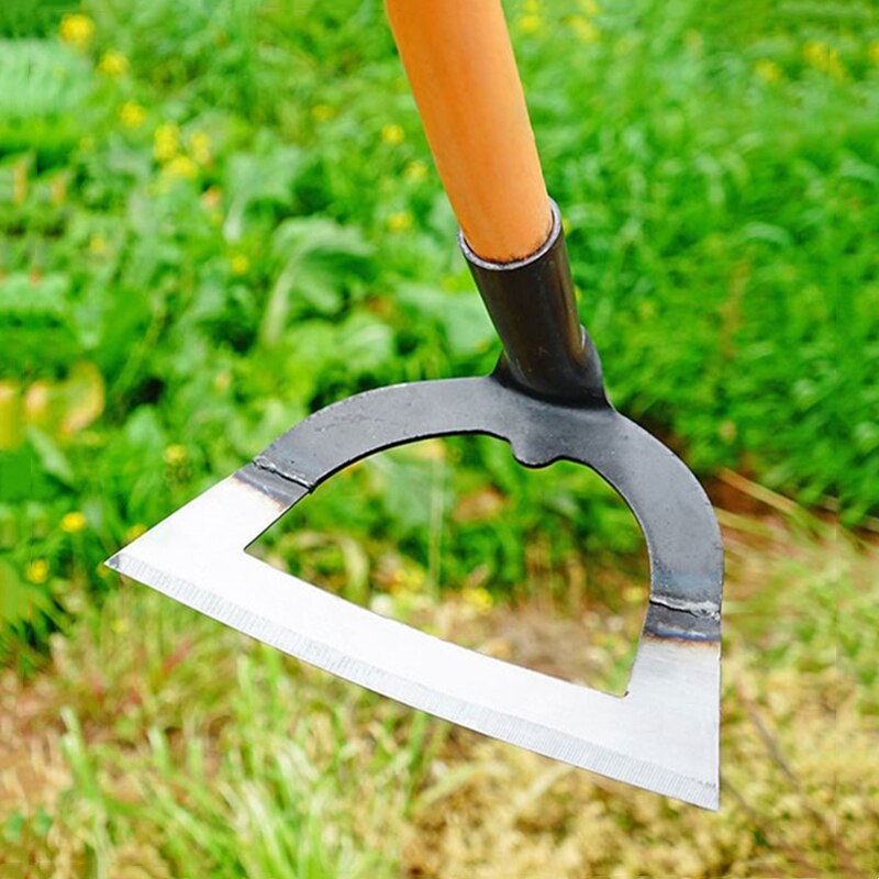 Hollow Hoe Weeding Rake Labor-saving Weeding &amp; Loosening Soil Artifact Harrow Handheld steel weeding hoe Hoe Farm Tool Gardening