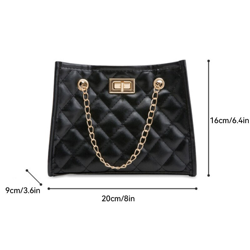 Hot Selling New Women Bag 2023 Korean Version Fashion Lady Style Chain Pu Leather Light