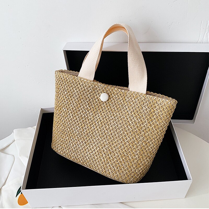 Summer Personality Straw Bag Women Bag 2023 New Trend Fashion Large Capacity Braided Hand Bill Of Lading Shoulder Bag